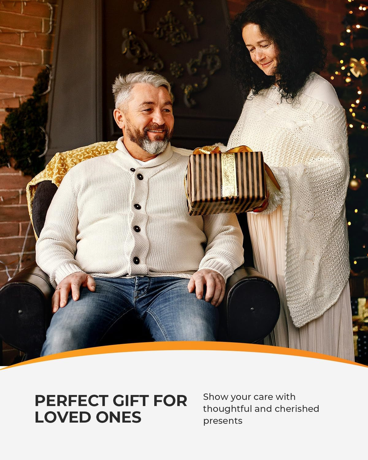 Shiatsu Neck Massager, FSA Eligible Kneading Back Massager with Heat, Gifts for Women Men, Deep Kneading Electric Massage Pillow, HSA Massagers for Back and Neck Shoulder, Gifts for Christmas