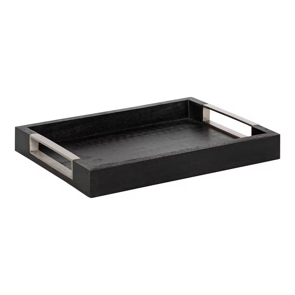 Heller Black Decorative Tray