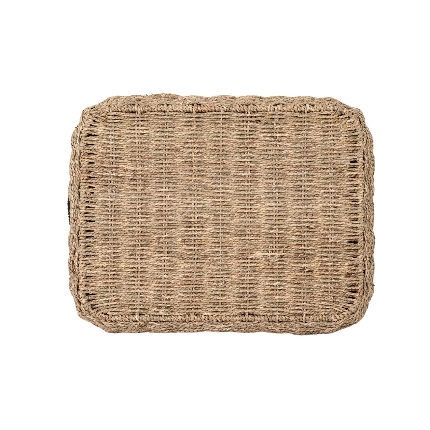 Seagrass Tray Storage Basket with Handles