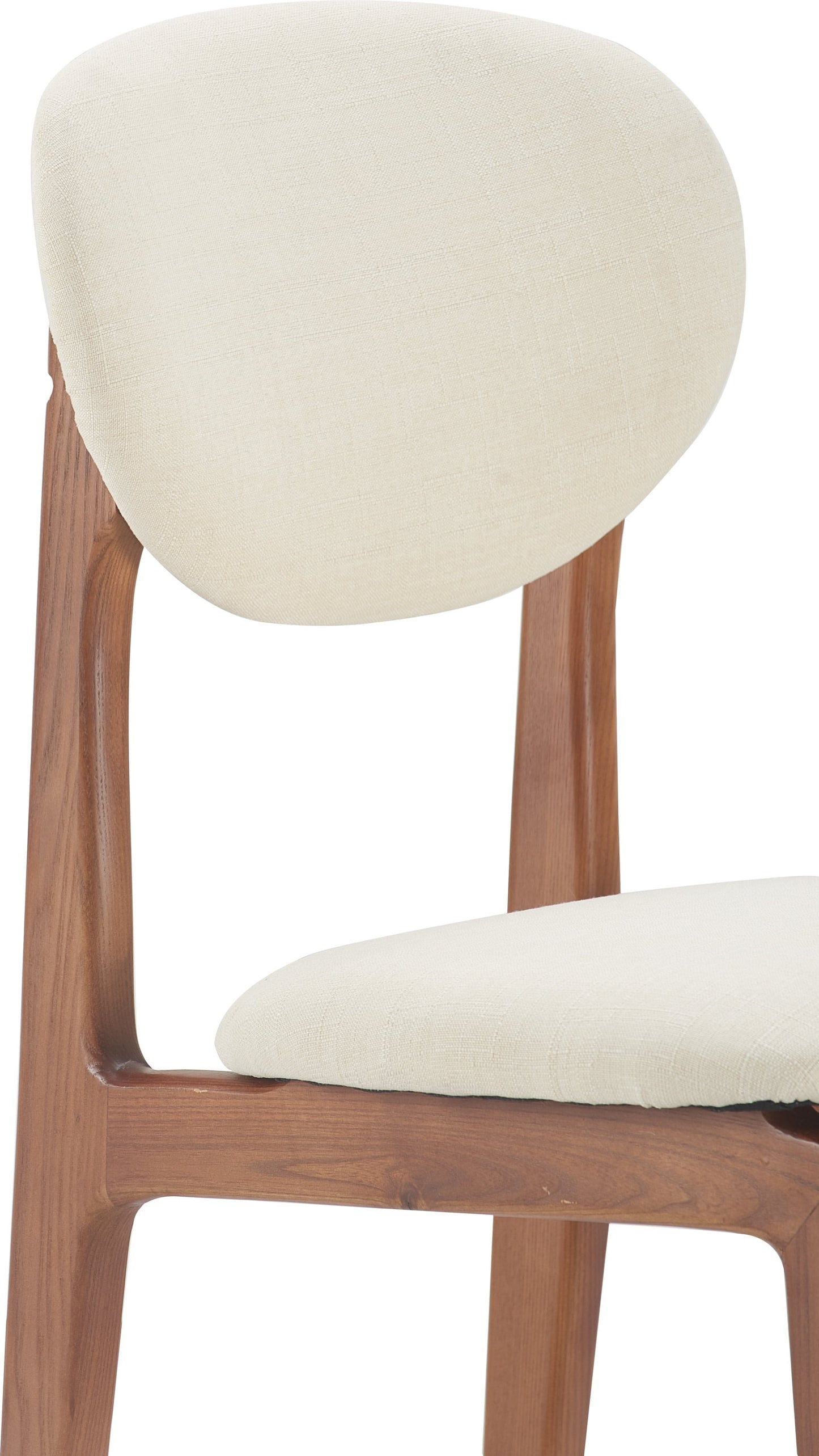 Elle Decor Coralie Dining Chair Set of 2 Buttercream