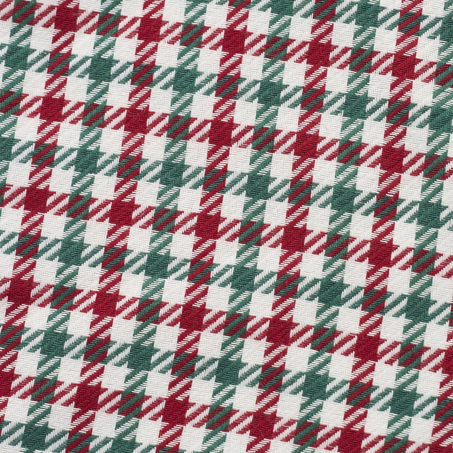 18" X 18" Multi Holiday Houndstooth Decorative Pillows (2 Count)