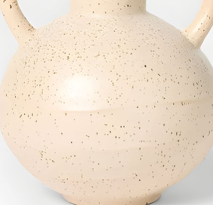 Large Matte Ceramic Speckle Glaze Vase - Threshold Designed with Studio Mcgee: