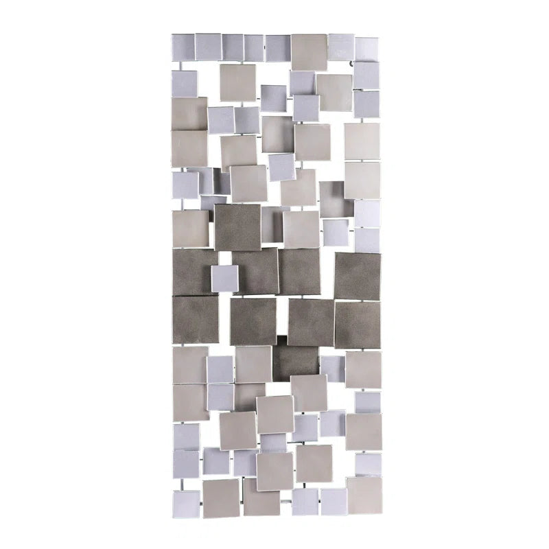 Modern Abstract Wall Decor on Metal