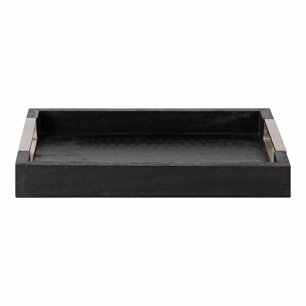 Heller Black Decorative Tray
