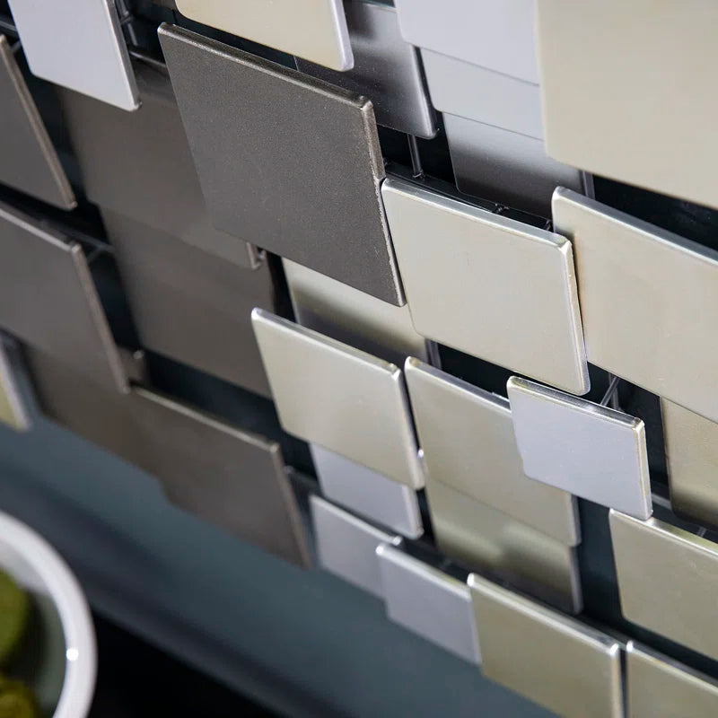 Modern Abstract Wall Decor on Metal