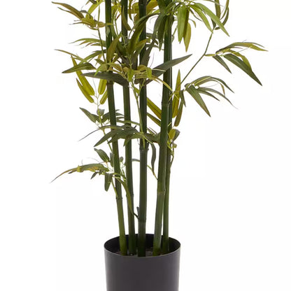 72 In. Artificial Bamboo Plant with Pot