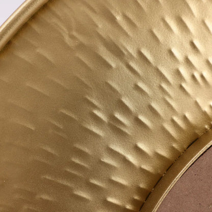 Mikaylee Metal round Mirror