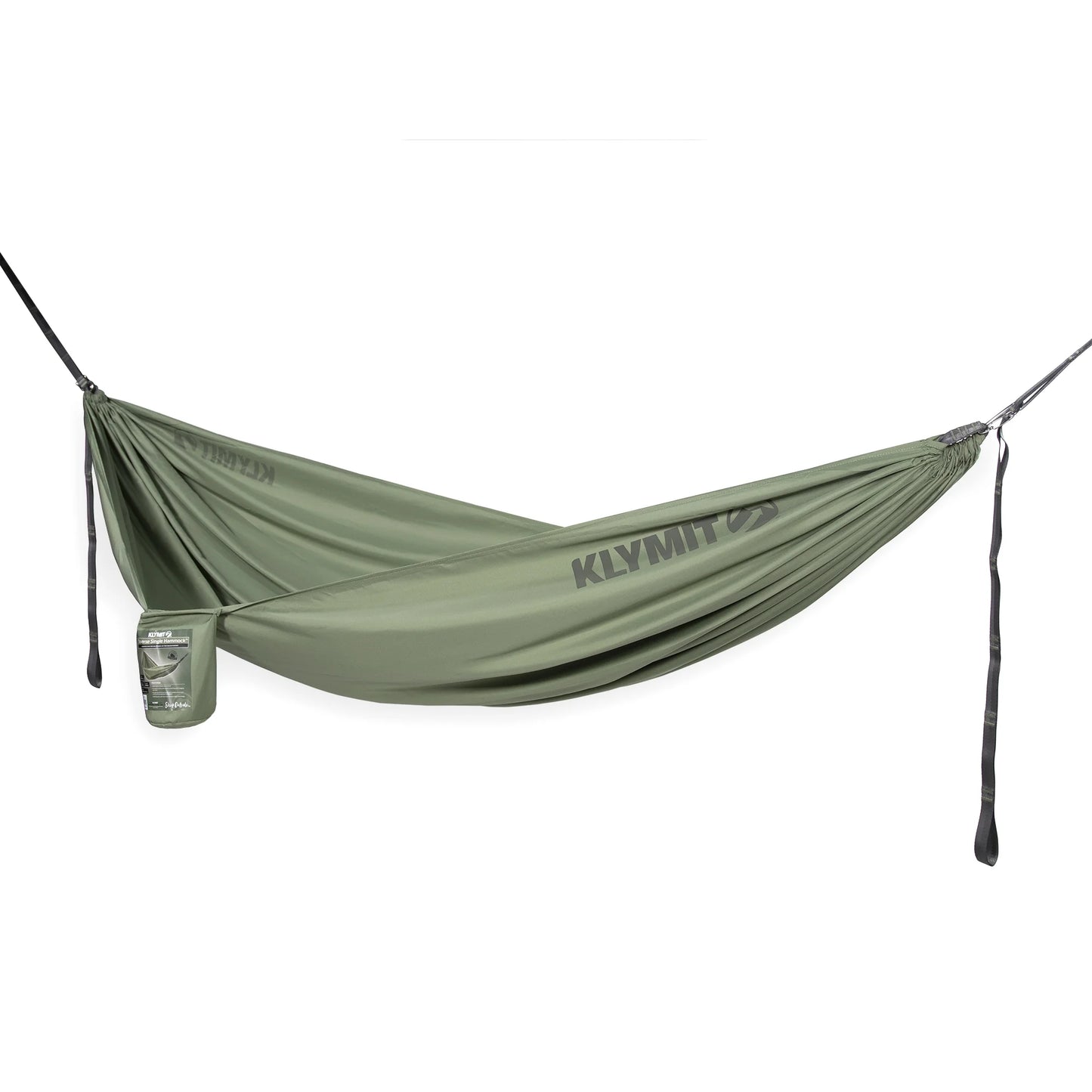 Traverse Single Outdoor Hammock, 110In X 55In, Green