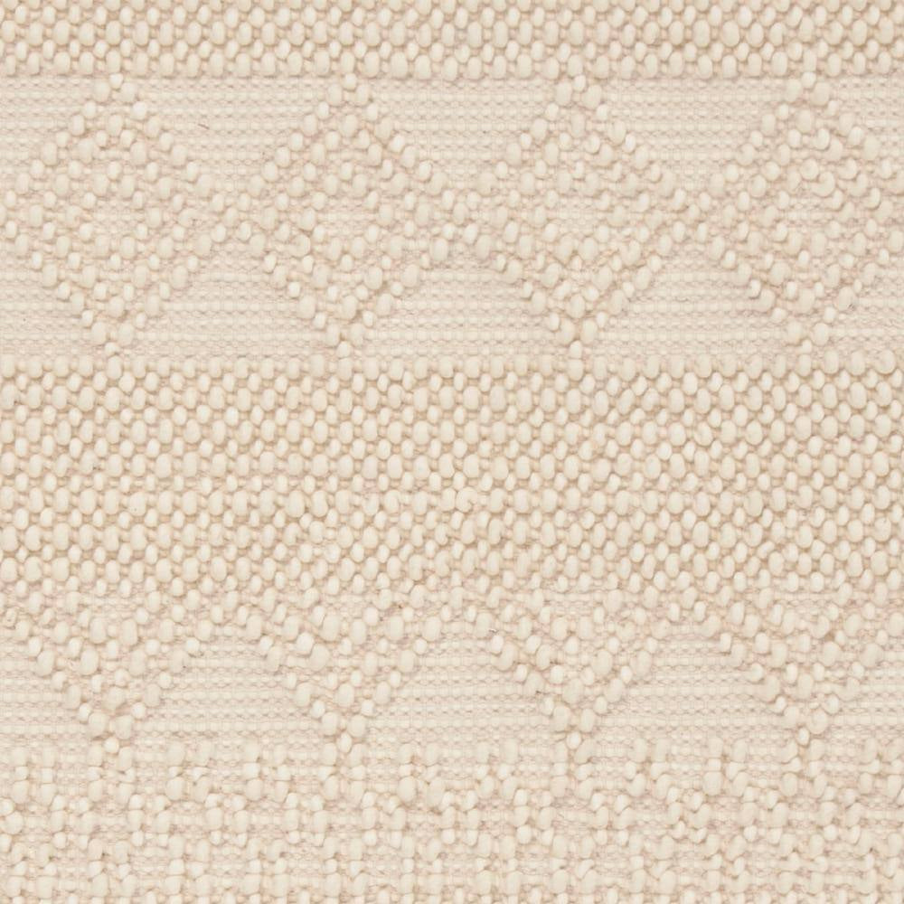 Natura Ivory 5 Ft. X 8 Ft. Striped Diamonds Area Rug