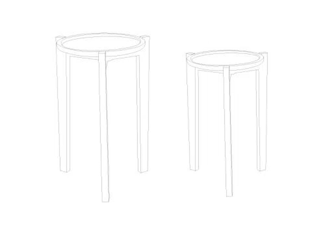 Solage Modern End Table