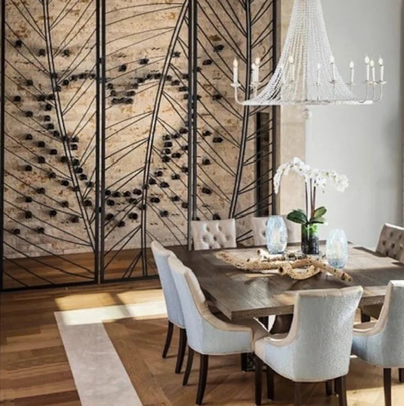 Modern Abstract Wall Decor on Resin