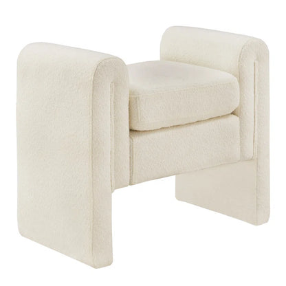Millwood Boucle Upholstered Bench