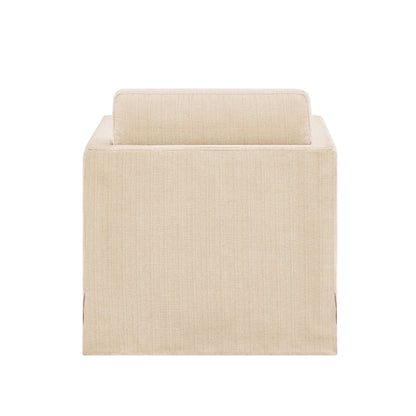 Waylen Swivel Accent Chair, Wheat