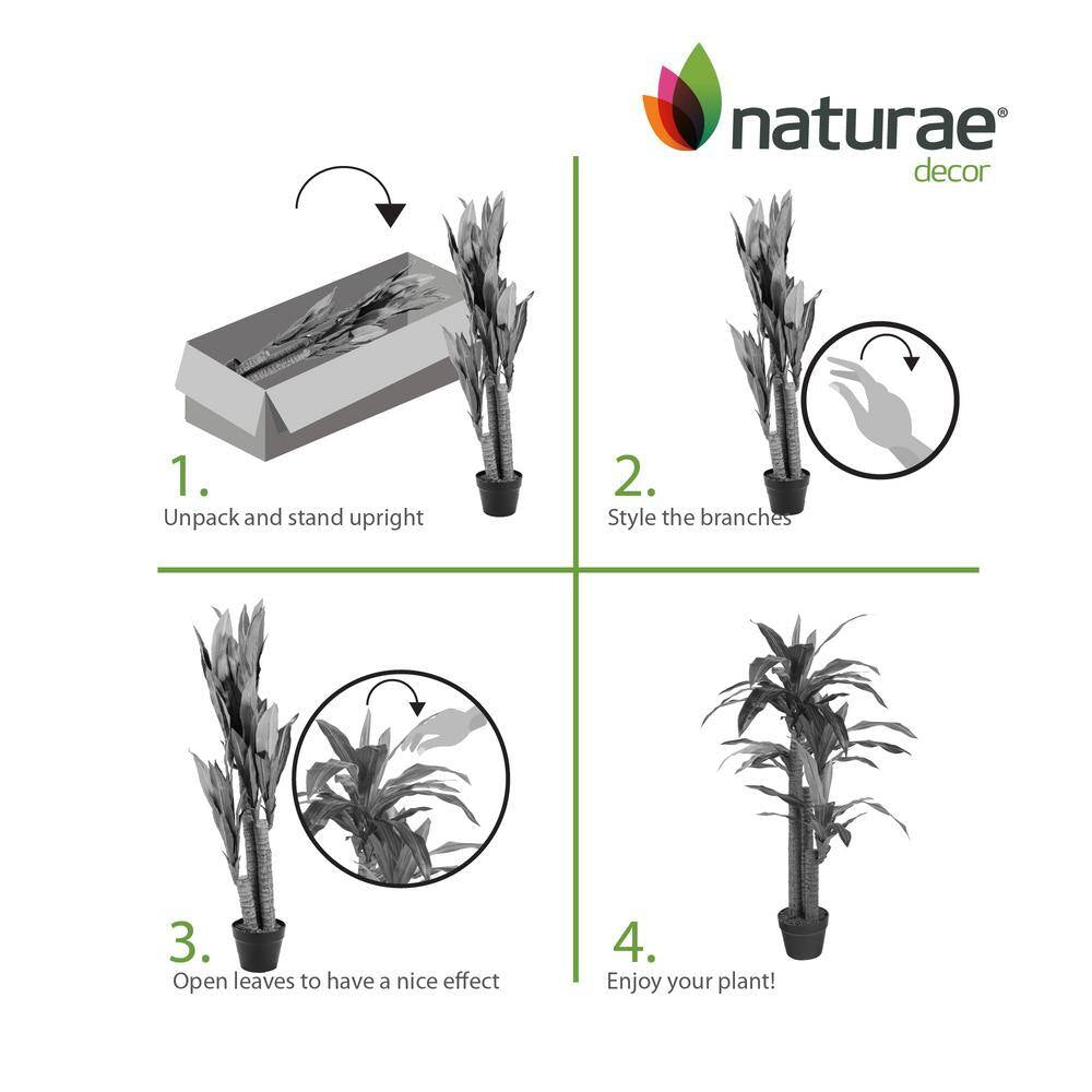 Artificial 49 In. Dracaena Indoor Plants