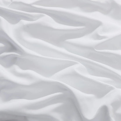 3Pc Duvet Cover Set, Luxury Microfiber Duvet Cover Queen with Pillow Shams, White