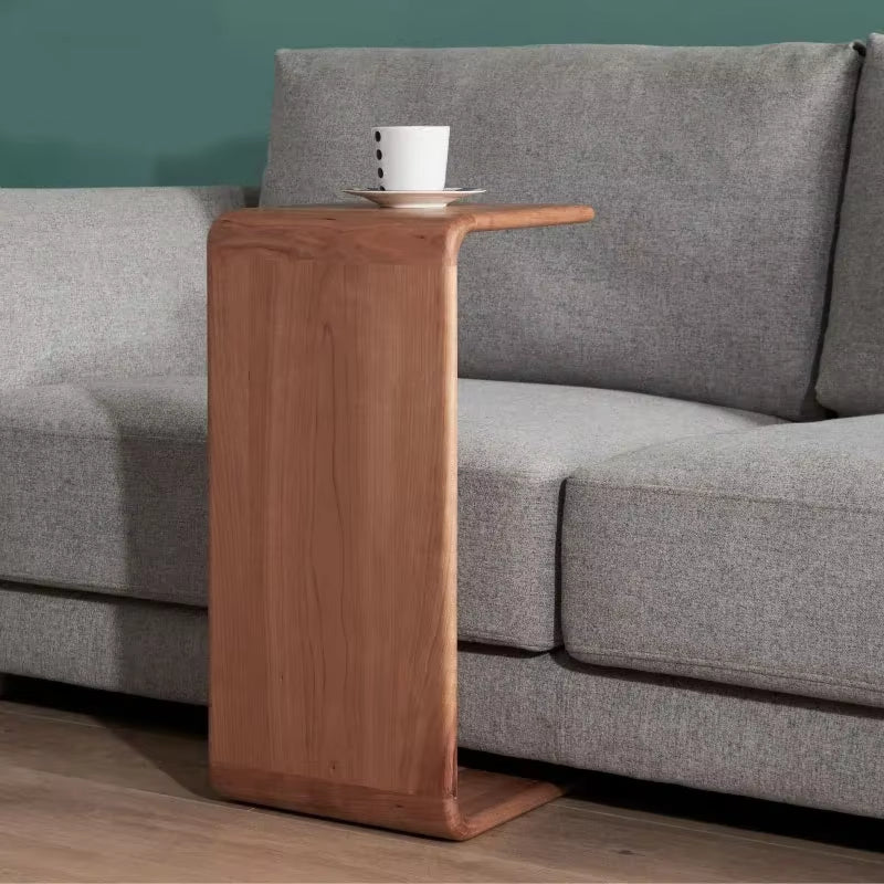 Black Walnut Corner Table Nordic Solid Wood Coffee Table Simple Japanese Side Table Modern Living Room Furniture Room