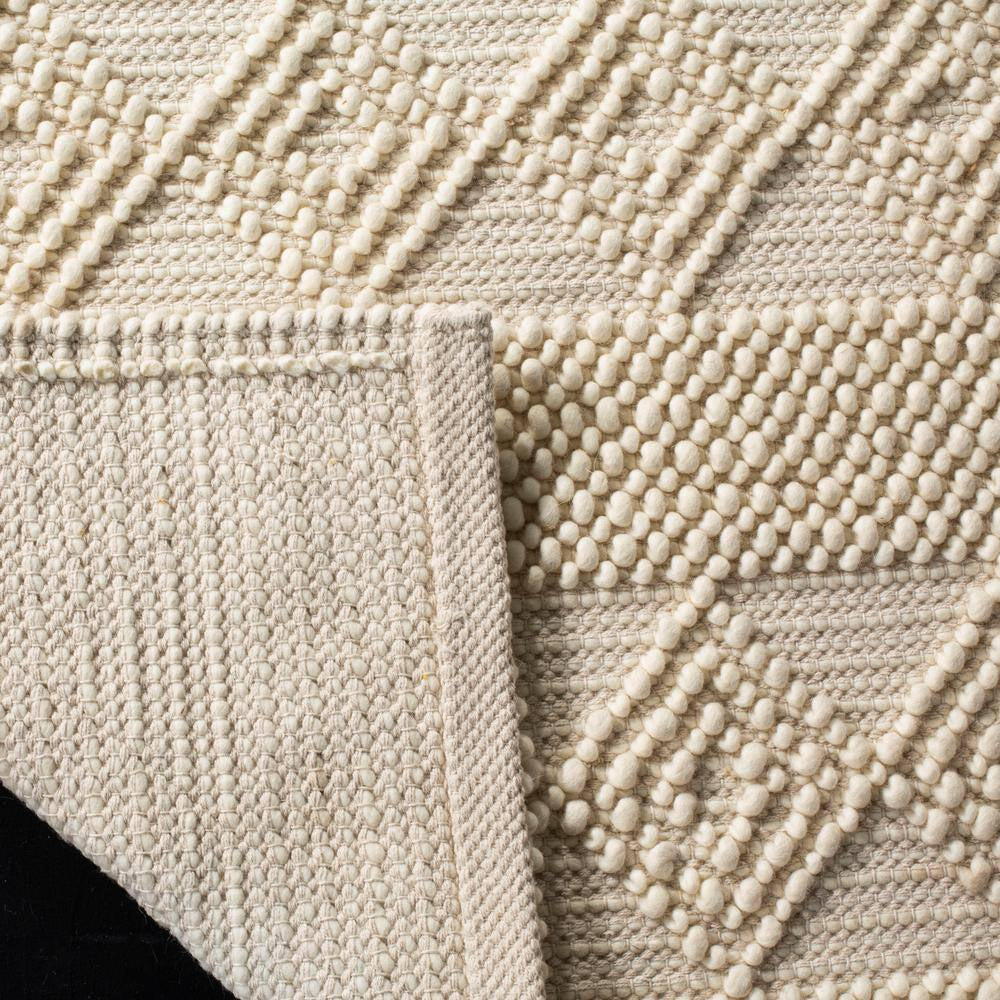 Natura Ivory 5 Ft. X 8 Ft. Striped Diamonds Area Rug