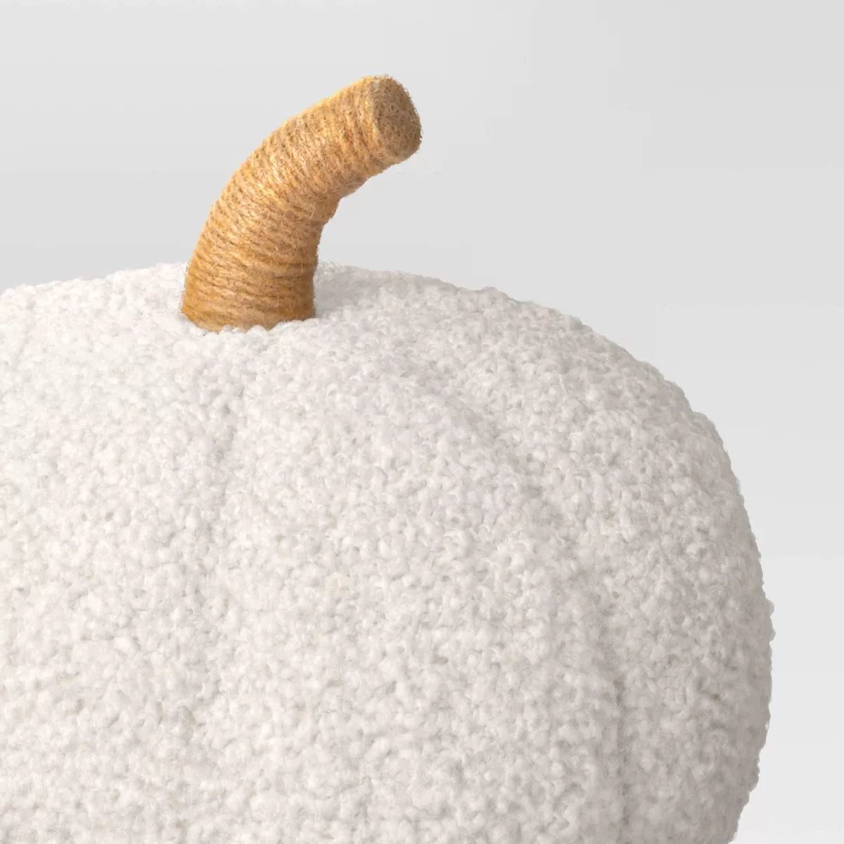 Teddy Boucle Shaped Pumpkin - Threshold