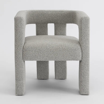 24" Wide Boucle Upholstered Armchair