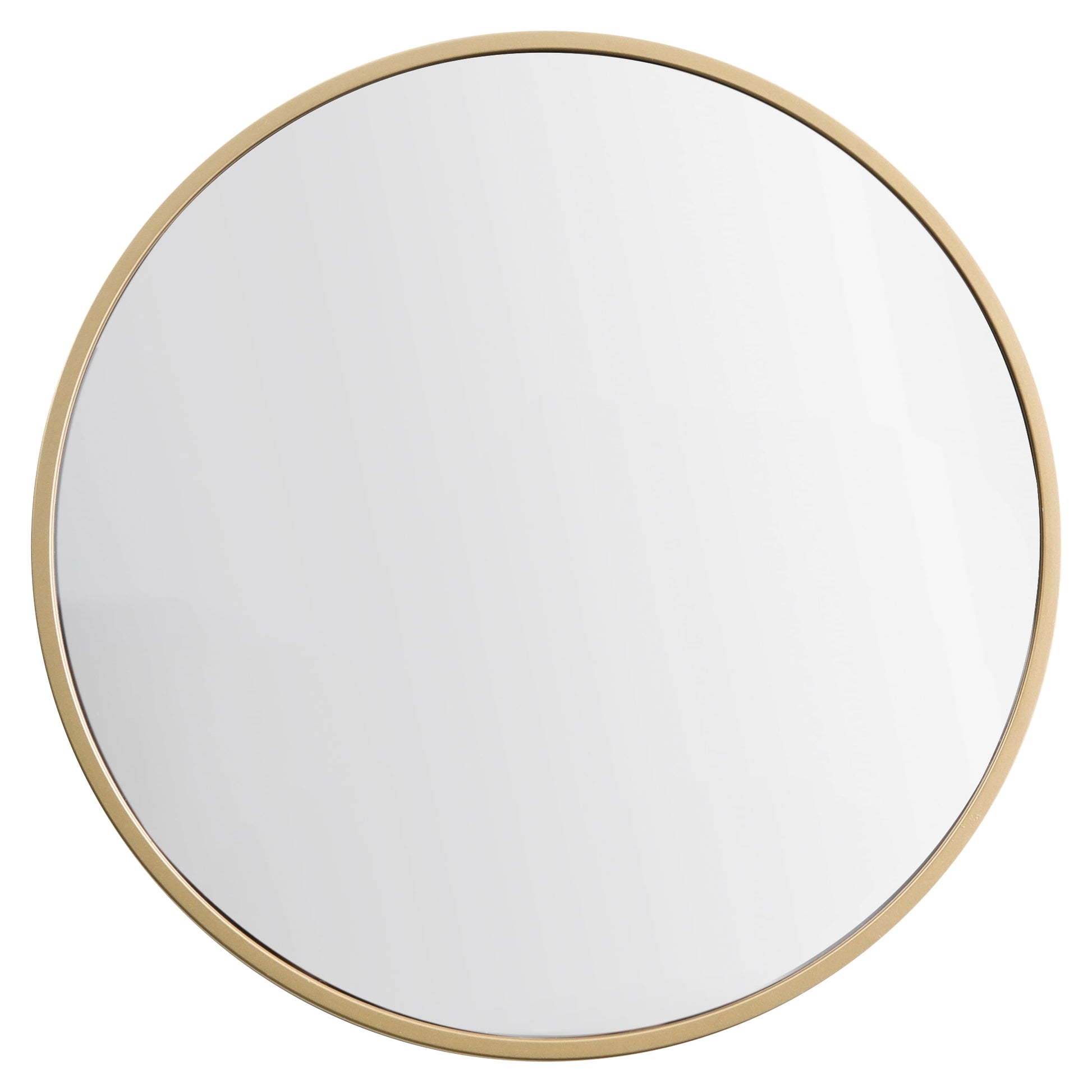 Gold round Small Decorative Wall Mirror Set, Set of 3 Multipack Mirrors