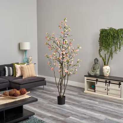 6.5 Ft. Artificial Cherry Blossom Tree