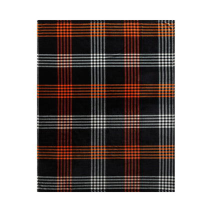 Ways to Celebrate Cozy Plush Plaid Print Throw Blanket 50"X 60", All Ages