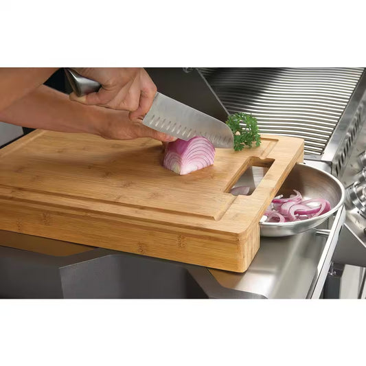 PRO Cutting Board with Stainless Steel Bowls