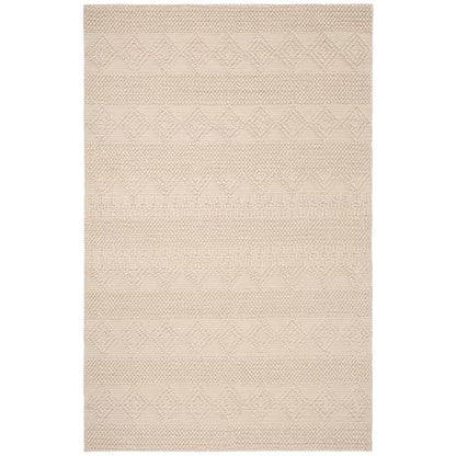 Natura Ivory 5 Ft. X 8 Ft. Striped Diamonds Area Rug