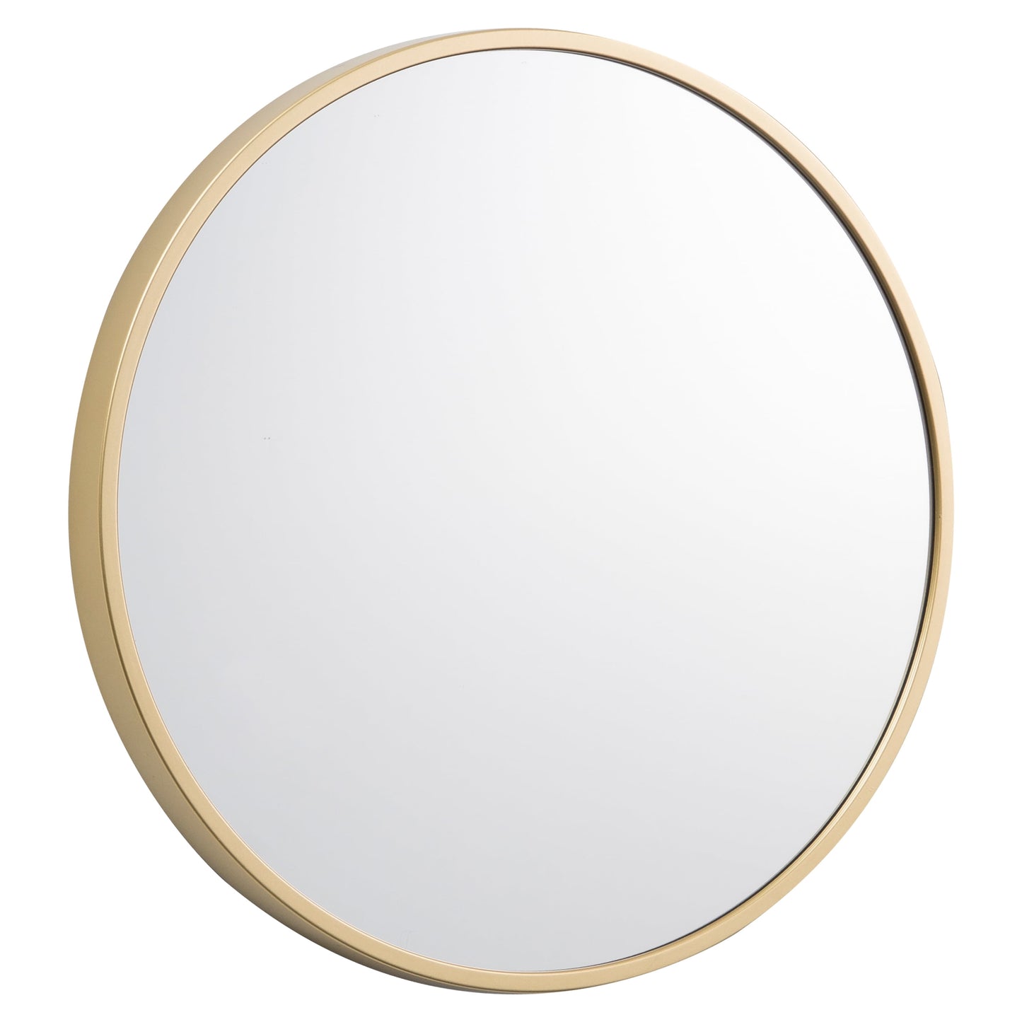 Gold round Small Decorative Wall Mirror Set, Set of 3 Multipack Mirrors