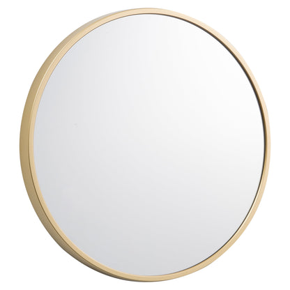 Gold round Small Decorative Wall Mirror Set, Set of 3 Multipack Mirrors