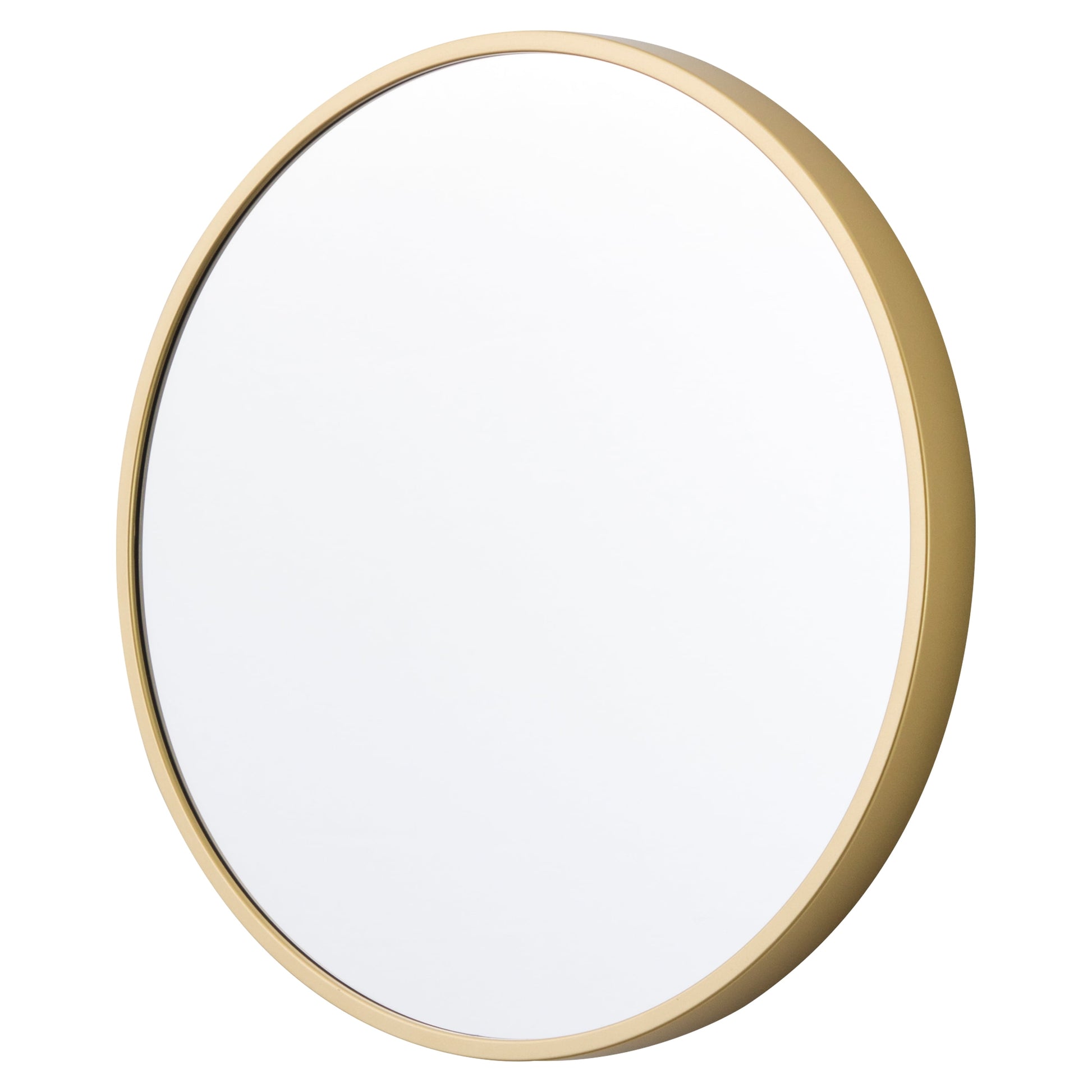 Gold round Small Decorative Wall Mirror Set, Set of 3 Multipack Mirrors