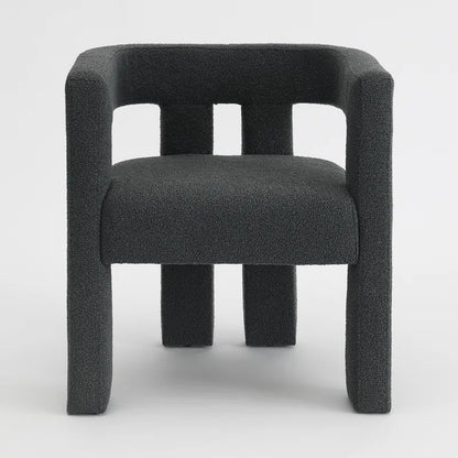 24" Wide Boucle Upholstered Armchair