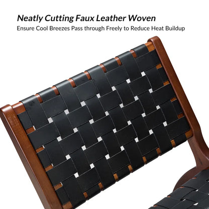 Allegheny Faux Leather Accent Chair