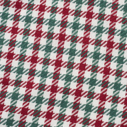 18" X 18" Multi Holiday Houndstooth Decorative Pillows (2 Count)
