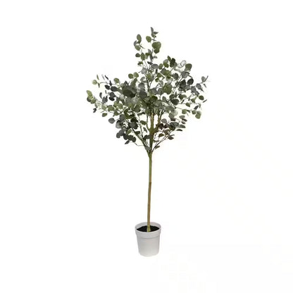71 In. Artificial Eucalyptus 412 Lv (9 In. X 8 In. H Pot; 70 In. X 71 .3 In. H)