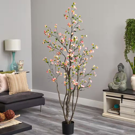 6.5 Ft. Artificial Cherry Blossom Tree