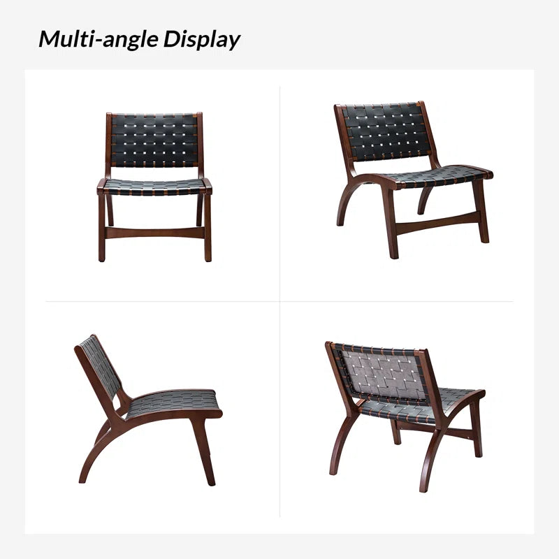 Allegheny Faux Leather Accent Chair