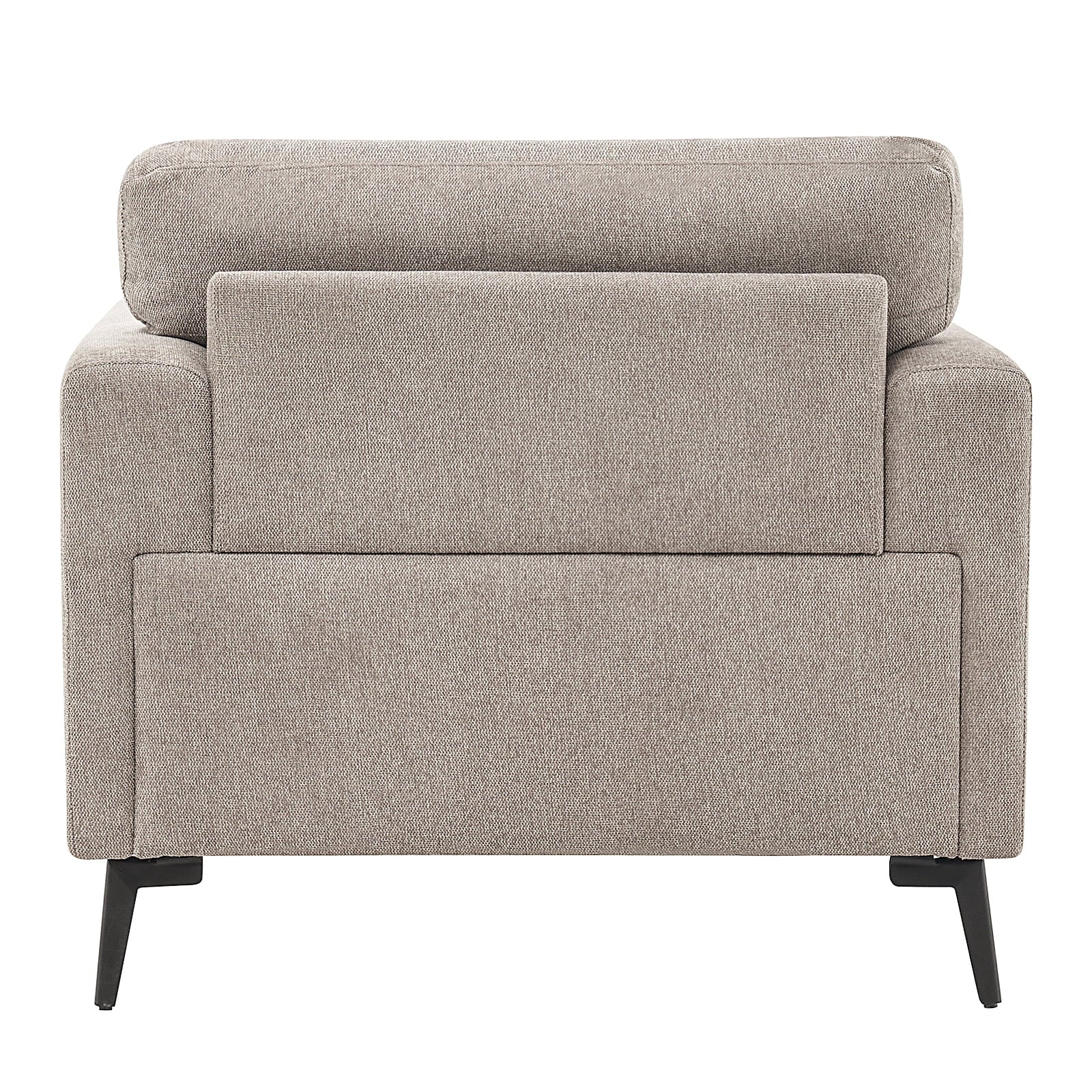 Accent Chair Set of 2, 37.8" Wide Linen Upholstered Living Room Armchairs, Modern Comfy Fabric Lounge Arm Chairs for Bedroom, Light Brown