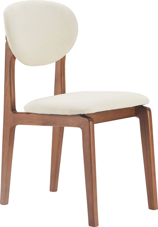 Elle Decor Coralie Dining Chair Set of 2 Buttercream