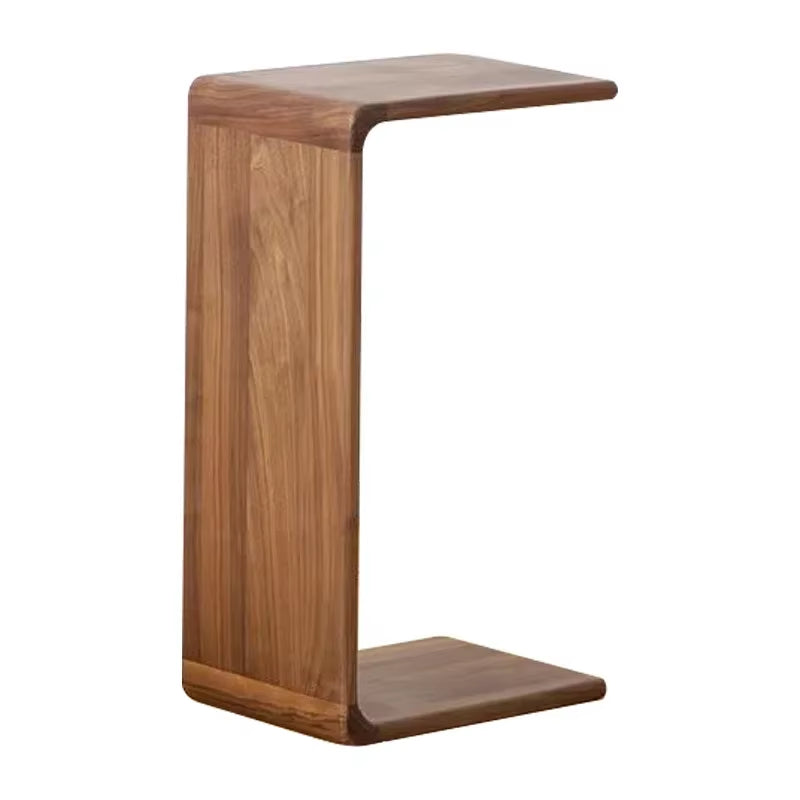 Black Walnut Corner Table Nordic Solid Wood Coffee Table Simple Japanese Side Table Modern Living Room Furniture Room