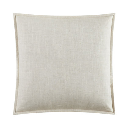 20"X20" 2-Pack Linen Decorative Pillows, Papyrus Beige