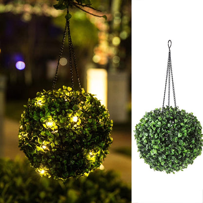 Hanging Solar Lantern Lights Outdoor Waterproof, 8 Inch LED Solar Powered Garden Lantern with Warm White Light, Energy Saving, Auto On/Off