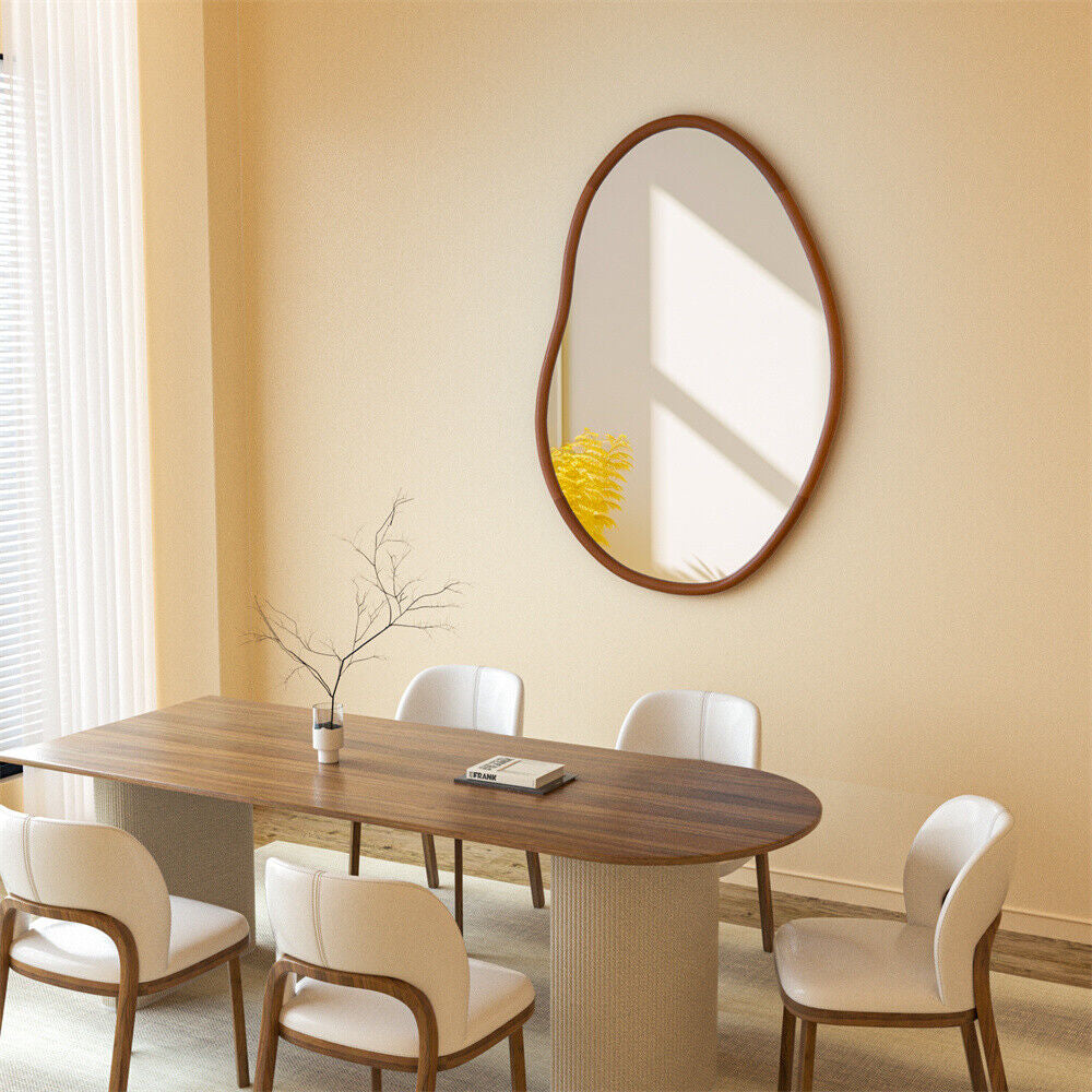 Mid Century Asymmetrical Wall Mirror Organic Mirror Irregular Mirror Home Decor