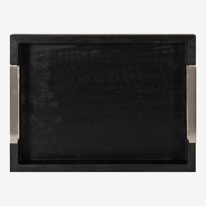 Heller Black Decorative Tray