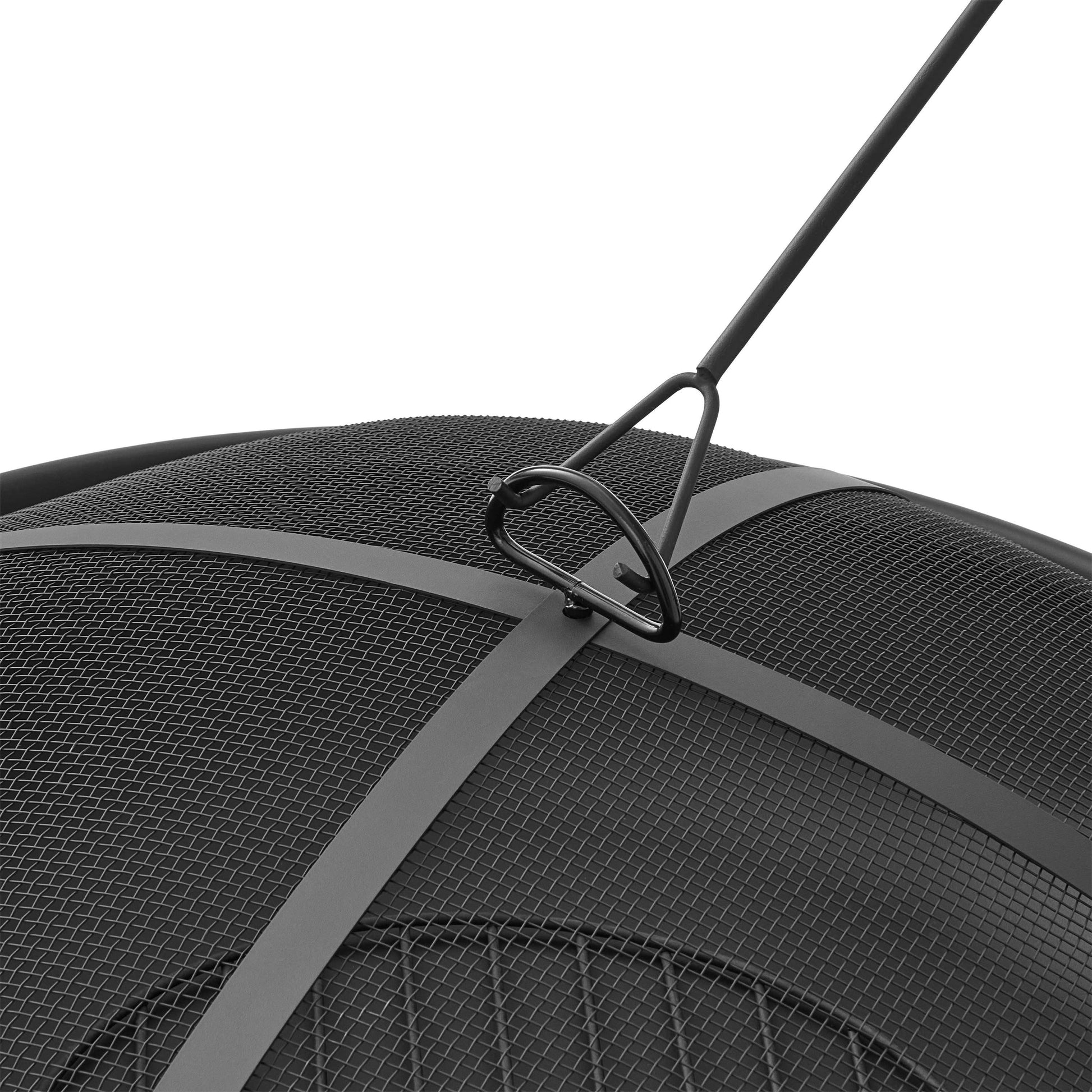 28" round Wood Burning Fire Pit, Steel Frame