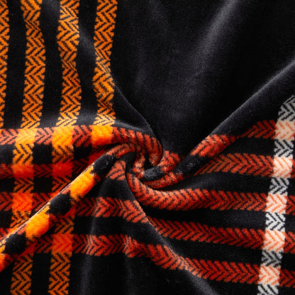 Ways to Celebrate Cozy Plush Plaid Print Throw Blanket 50"X 60", All Ages