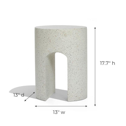 Lucia Terrazzo Outdoor Side/End Table