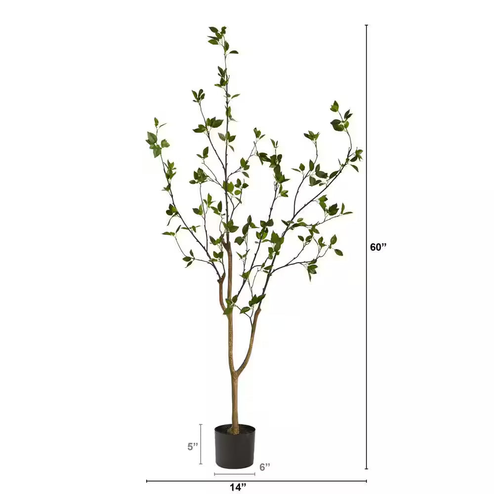 5 Ft. Artificial Minimalist Citrus Tree