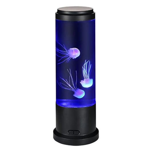 11 Inch Jellyfish Lamp Color Changing Jellyfish Tank Table Lamp Decorations for Home Office