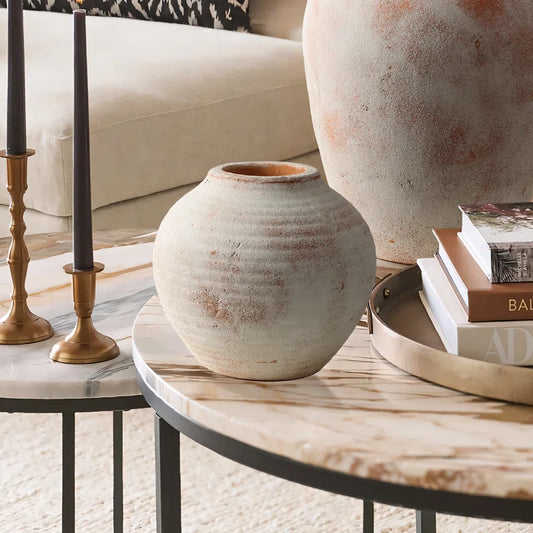 Tova Lainie Handmade Terracotta Table Vase